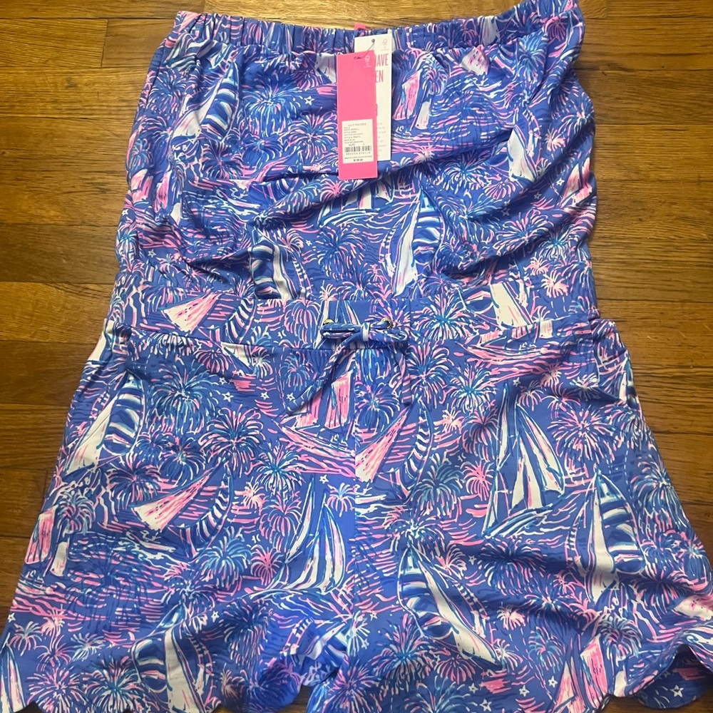 Lily Pultizer Jace Strapless Romper